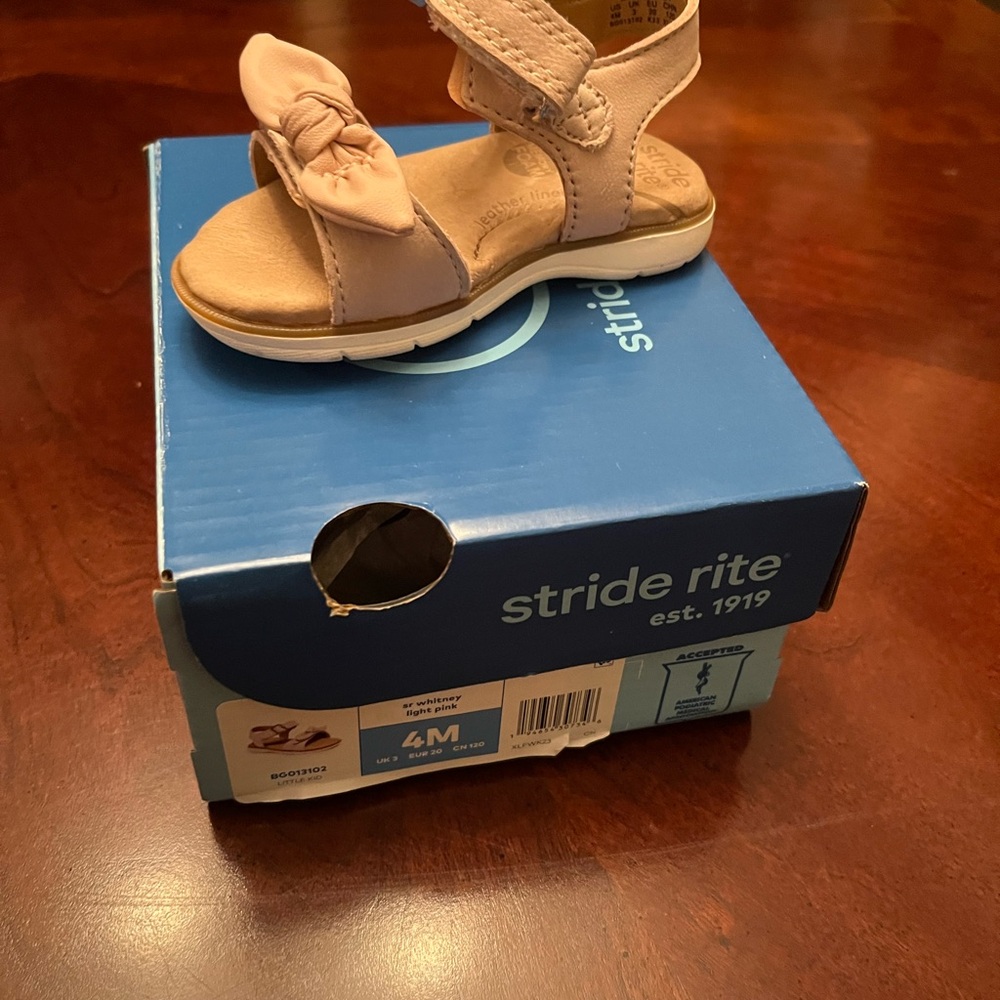 Stride Rite Light Pink Whitney Shoes
